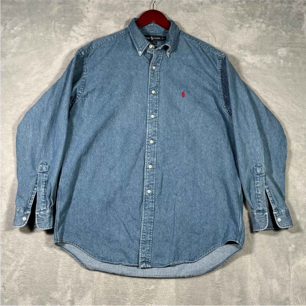 Ralph Lauren Polo Blaire denim shirt men’s size large